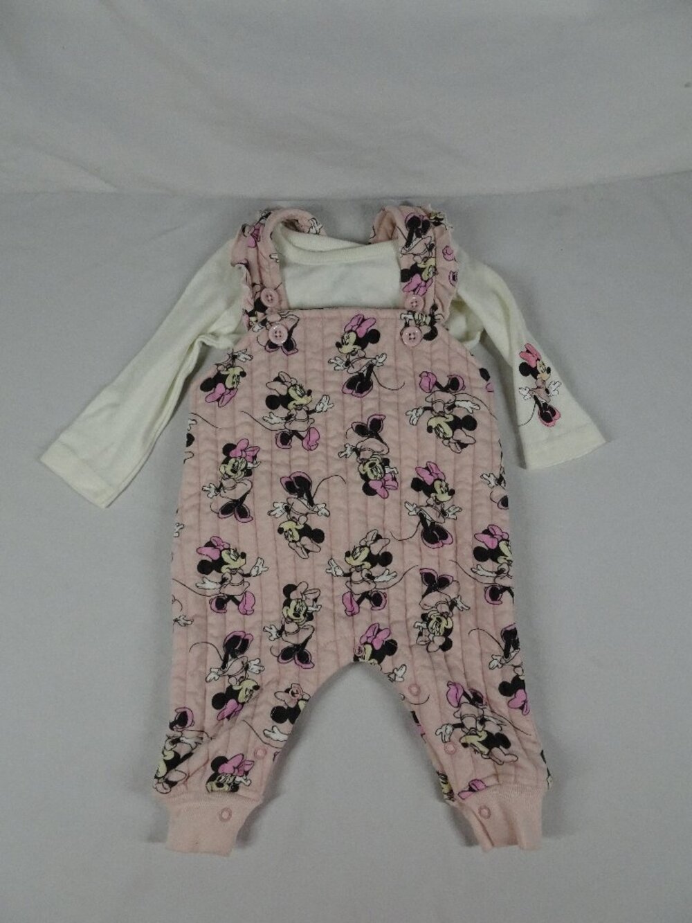 Disney Baby Girl Minnie Mouse 2 Piece Set Size 0-3 months